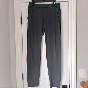 Bonobos Off Duty Gray Pant w/ Drawstring & Elastic Waist Size M Long